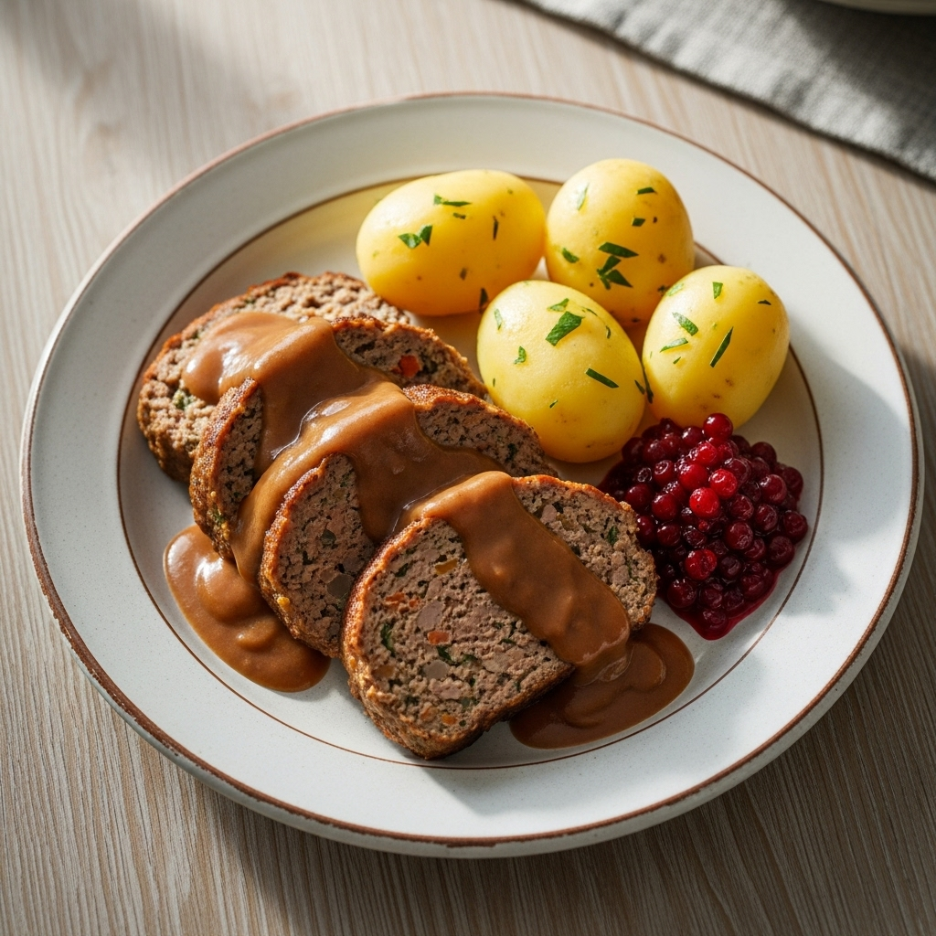 { "alt_text": "Hjemmelavet forloren hare med brun flødesovs, kogte kartofler og tyttebær på tallerken", "file_name": "hjemmelavet-forloren-hare-med-brun-flodesovs-kogte-kartofler-og-tyttebaer-4827" }