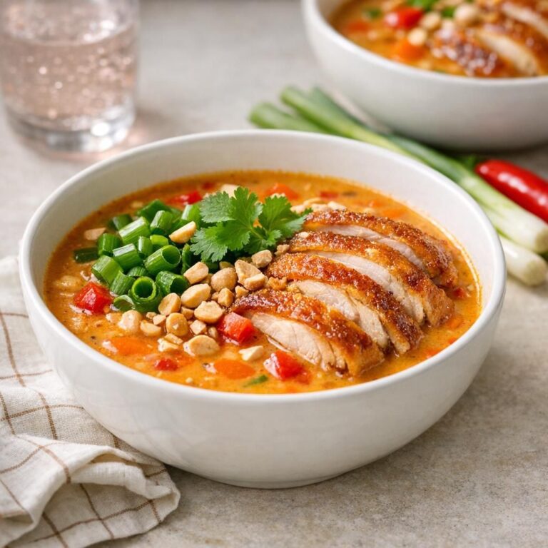 { "alt_text": "Dyb skål med asiatisk nudelsuppe: orange kokosbouillon, nudler, sprød kylling, gulerod, rød peber, forårsløg, peanuts og koriander", "file_name": "asiatisk-nudelsuppe-med-kokos-og-sprod-kylling-4829" }