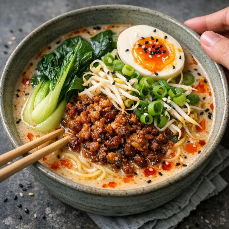 { "alt_text": "Cremet tantan-ramen med svinekød, blødkogt æg, pak choi, bønnespirer og forårsløg", "file_name": "cremet-tantan-ramen-med-svinekod-og-aeg-4837" }
