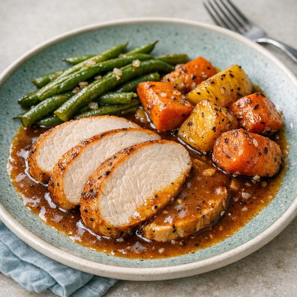 Grydestegt kalkunbryst – nem opskrift med lækker sovs