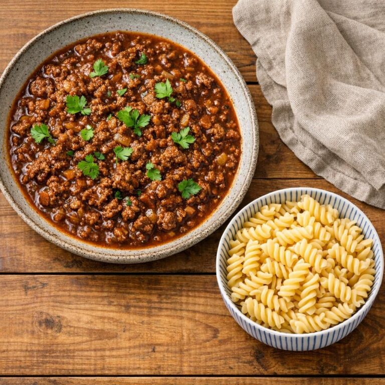 Millionbøf med pasta