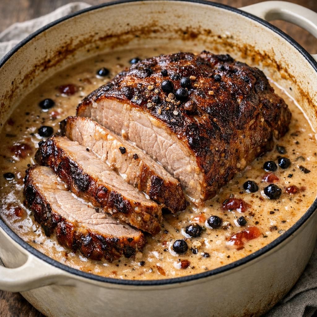 Nakkefilet stegt som vildt