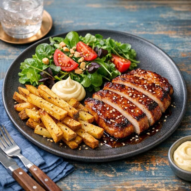 { "alt_text": "Sojastegte svinekoteletter med sesamfritter, sprød salat med tomat og peanuts samt en klat aioli på hvid tallerken", "file_name": "sojastegte-svinekoteletter-med-sesamfritter-og-sprod-salat-4729" }