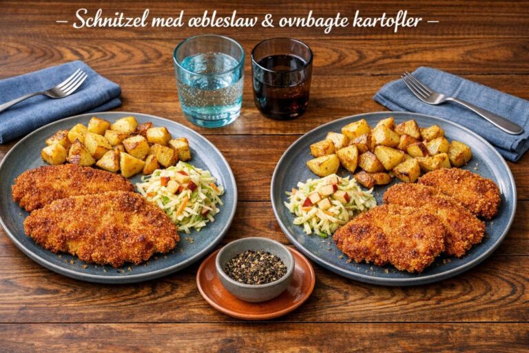 { "alt_text": "Sprød svineschnitzel med gylden panko, ovnristede kartoffeltern og cremet æbleslaw på lys tallerken", "file_name": "sprod-svineschnitzel-med-aebleslaw-og-ovnkartofler-3872" }