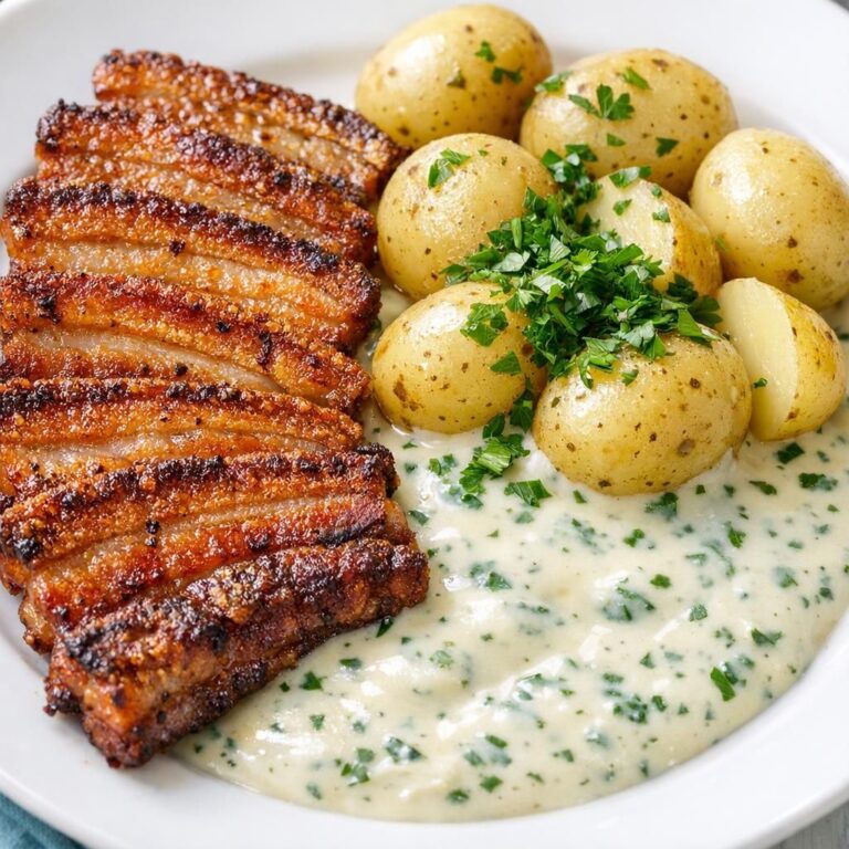 { "alt_text": "Stegt flæsk med kogte kartofler og klassisk persillesovs på hvid tallerken", "file_name": "stegt-flaesk-med-klassisk-persillesovs-4372" }