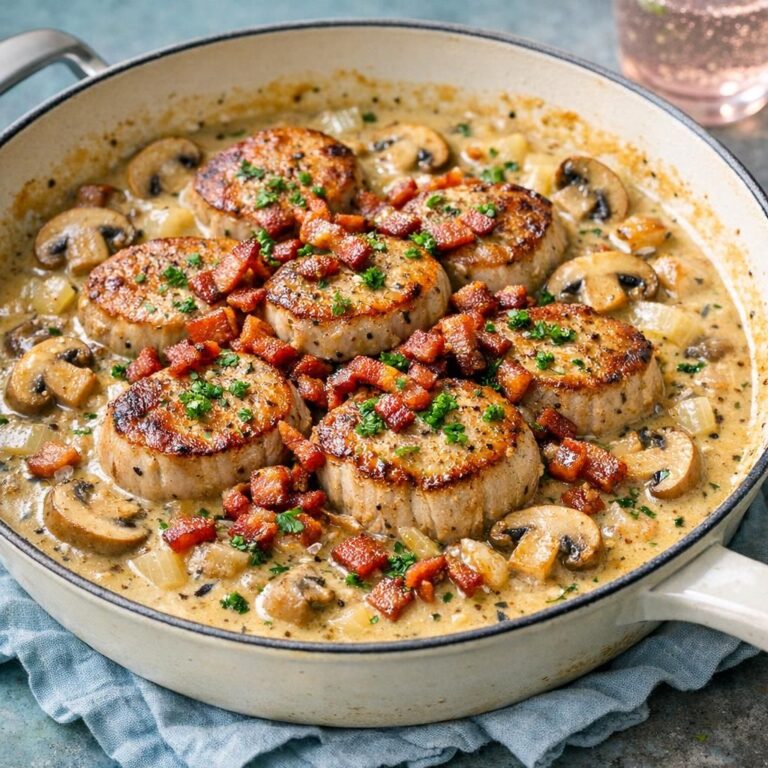 { "alt_text": "Svinemørbrad i cremet flødesauce med champignon, løg og sprød bacon, toppet med persille i en lys sauterpande", "file_name": "svinemorbrad-i-cremet-flodesauce-med-champignon-og-bacon-5372" }