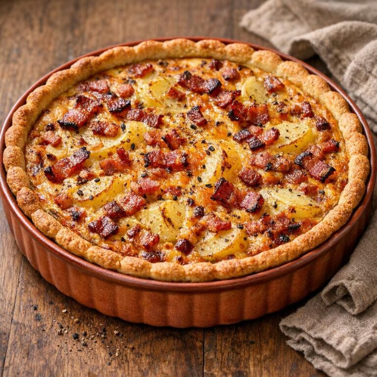 { "alt_text": "Gylden tærte med kartofler, sprød bacon og smeltet cheddar i riflet form", "file_name": "taerte-med-kartofler-bacon-og-cheddar-3842" }