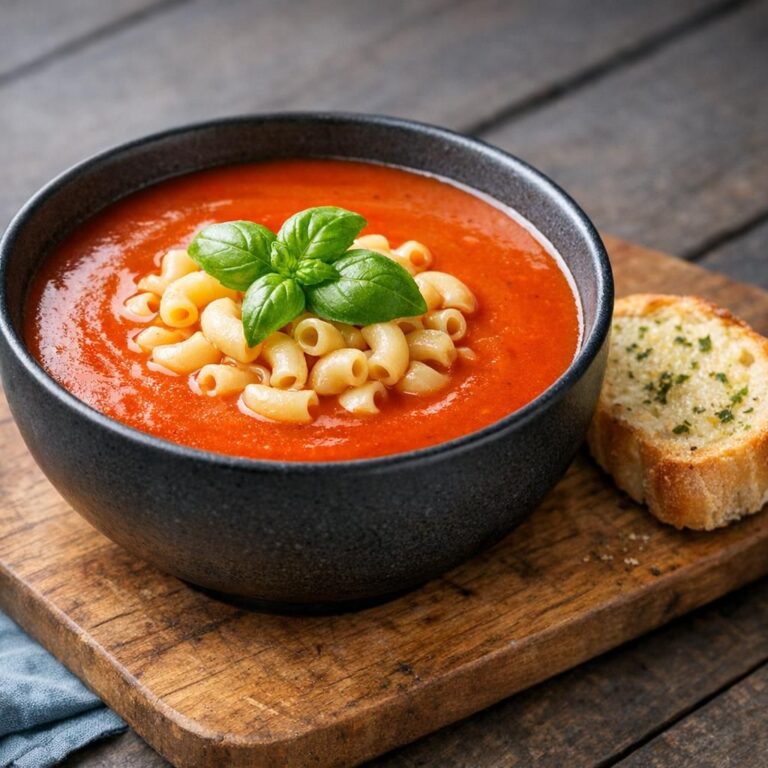 { "alt_text": "Tomatsuppe med suppehorn i hvid skål, set skråt oppefra, med lunt brød i baggrunden", "file_name": "tomatsuppe-med-suppehorn-og-lunt-brod-3847" }