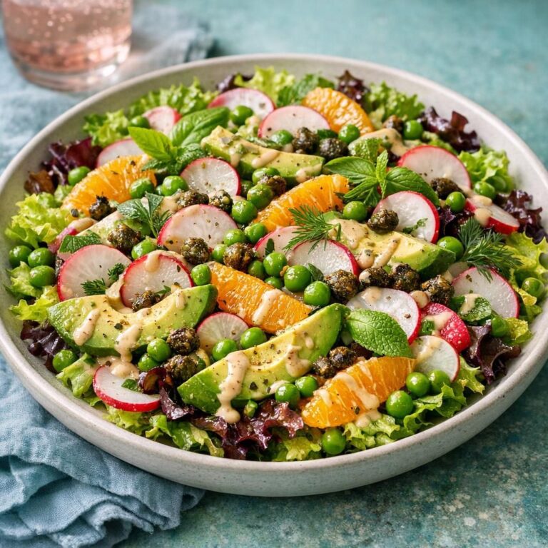 { "alt_text": "Grøn sommersalat med hovedsalat, radiser, friske ærter, appelsin og avocado, toppet med sprøde kapers, friske urter og tahin-dressing på et keramikfad", "file_name": "gron-sommersalat-med-aerter-radiser-og-tahin-dressing-5287" }