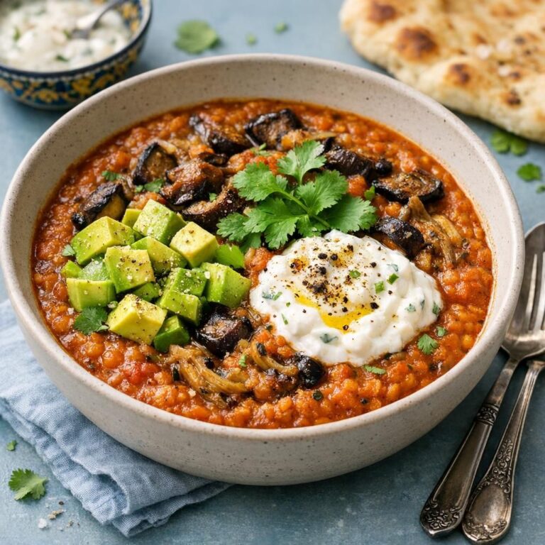 { "alt_text": "Krydret dhal med bagt aubergine og svampe i mat keramikskål, toppet med frisk koriander", "file_name": "krydret-dhal-med-bagt-aubergine-og-svampe-5736" }