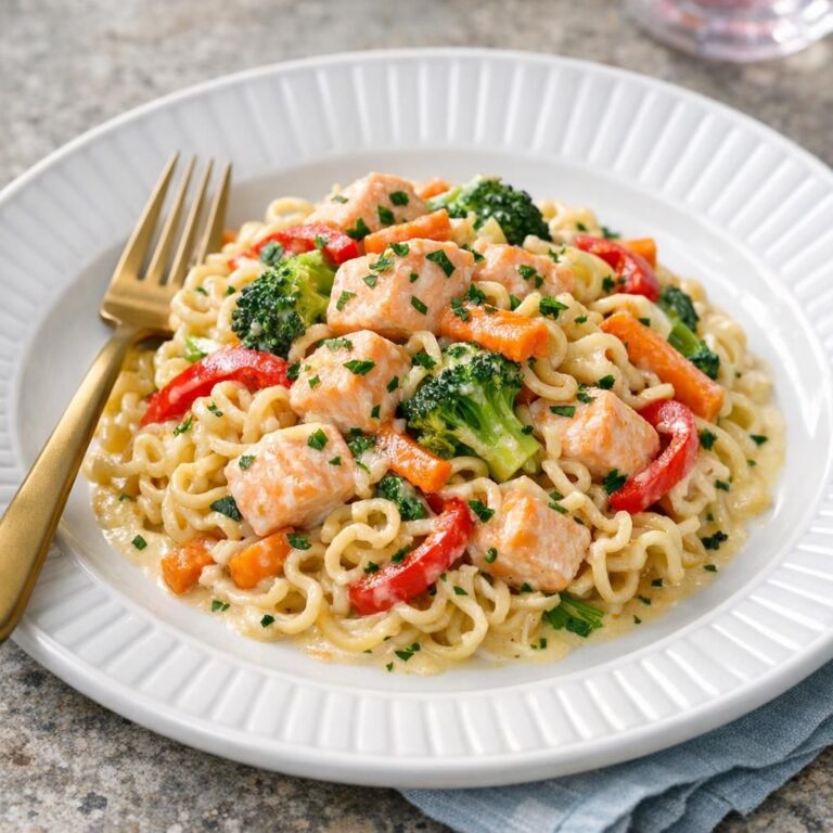 { "alt_text": "Laksefad med nudler, laks og wokgrøntsager i cremet kokos-sauce i hvidt rektangulært fad set skråt oppefra", "file_name": "laksefad-med-nudler-grontsager-og-kokos-4826" }