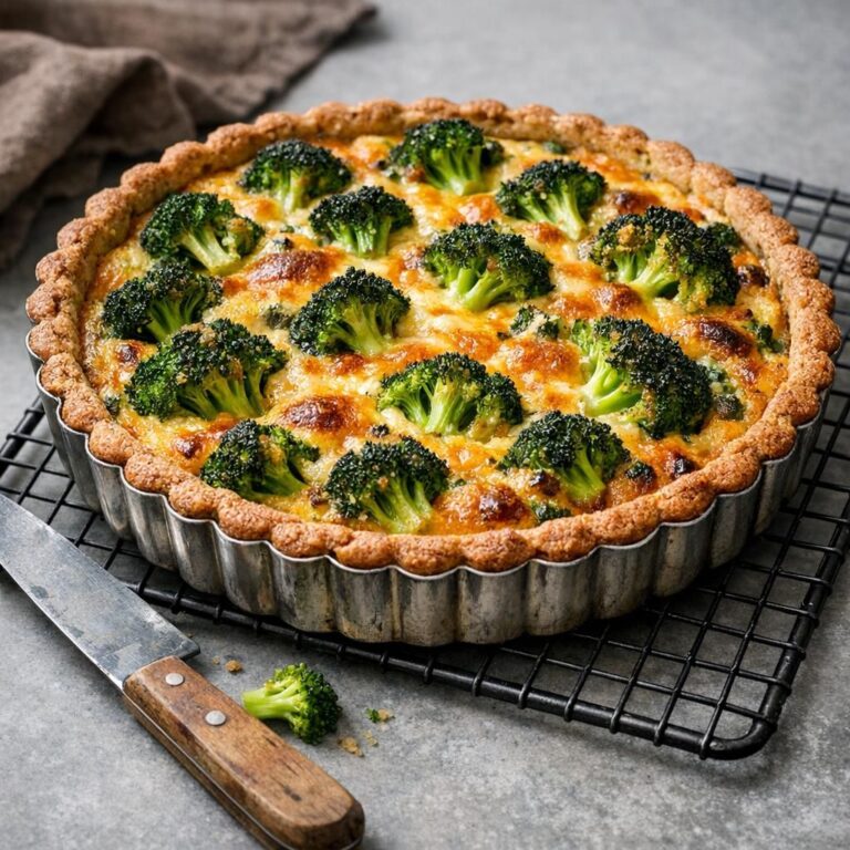 { "alt_text": "Fuldkornstærte med broccoli og ost i riflet tærteform med gyldenbrun kant og smeltet ost mellem jævnt fordelte broccolibuketter", "file_name": "fuldkornstaerte-med-broccoli-og-ost-4829" }