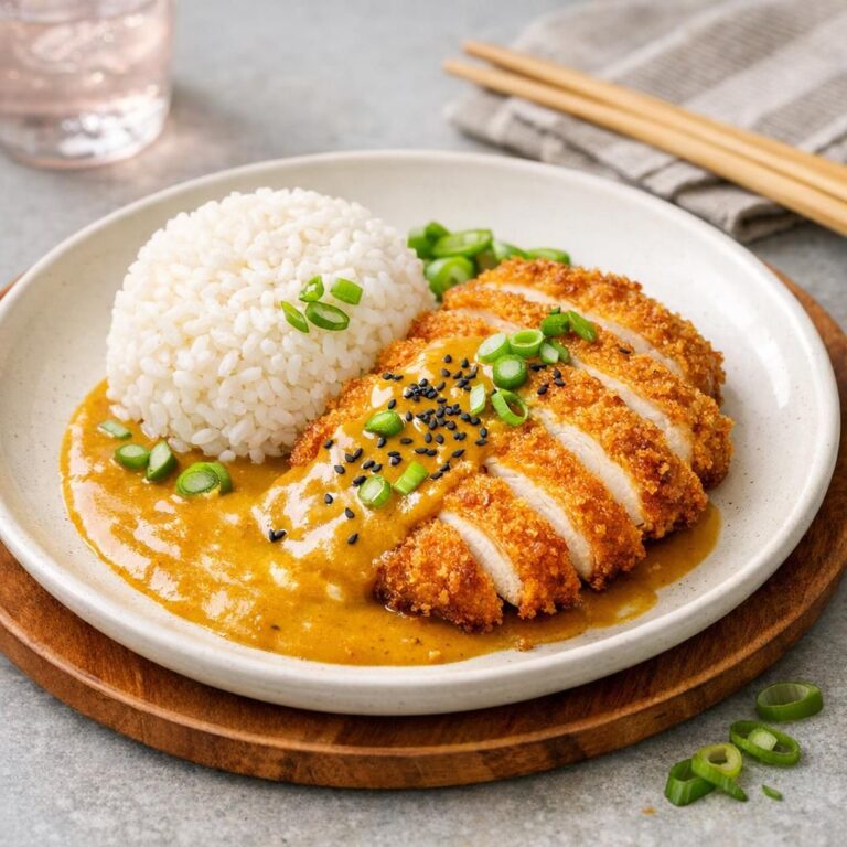 { "alt_text": "Katsu-kylling skåret i skiver med sprød panko, japansk karrysauce og dampet ris, pyntet med edamame og forårsløg", "file_name": "katsu-kylling-med-japansk-karrysauce-og-ris-4827" }