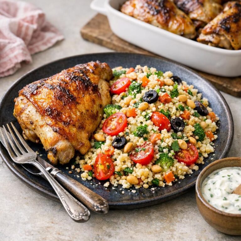 { "alt_text": "Ovnstegt kylling med couscoussalat med gulerod, broccoli, oliven og cherrytomater, drysset med nødder, serveret med urte-cremefraiche", "file_name": "ovnstegt-kylling-med-couscoussalat-og-urte-cremefraiche-4829" }