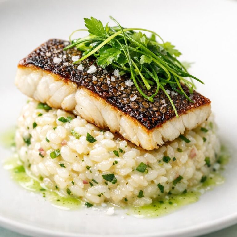 { "alt_text": "Skindstegt sej på cremet fiskerisotto med urter, set skråt oppefra i blødt lys", "file_name": "skindstegt-sej-med-cremet-fiskerisotto-4937" }